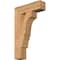 Ekena Millwork Balboa Block Smooth Bracket, Western Red Cedar, 3 1/2"W x 14"D x 22"H BKT04X14X22BOA05SWR - alternate 1